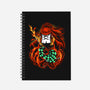 Dance Of Fire God-none dot grid notebook-constantine2454