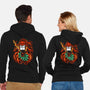 Dance Of Fire God-unisex zip-up sweatshirt-constantine2454