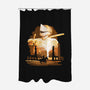 Knight Of The Lands Between-none polyester shower curtain-Vanadium