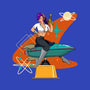 Vintage Future Pin-Up-womens v-neck tee-SeamusAran