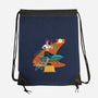 Vintage Future Pin-Up-none drawstring bag-SeamusAran
