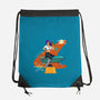 Vintage Future Pin-Up-none drawstring bag-SeamusAran