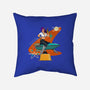 Vintage Future Pin-Up-none removable cover w insert throw pillow-SeamusAran
