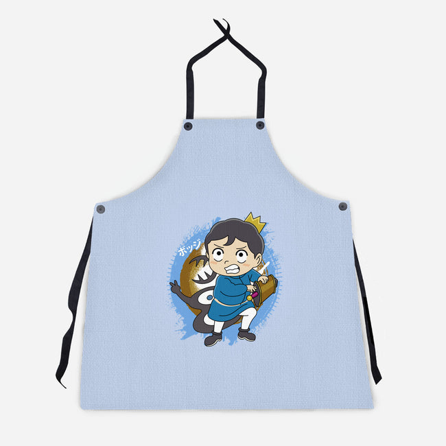 Bojji Journey-unisex kitchen apron-Logozaste