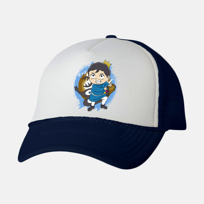Bojji Journey-unisex trucker hat-Logozaste