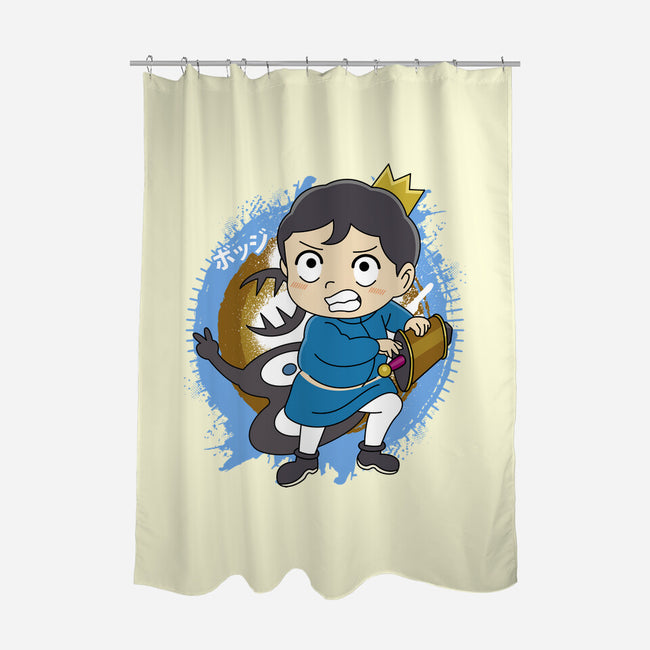 Bojji Journey-none polyester shower curtain-Logozaste