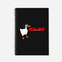 Metal Goose Solid-none dot grid notebook-Zody