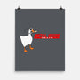 Metal Goose Solid-none matte poster-Zody