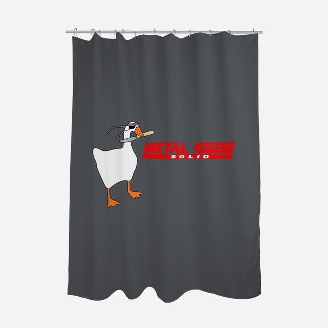 Metal Goose Solid-none polyester shower curtain-Zody