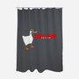 Metal Goose Solid-none polyester shower curtain-Zody