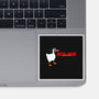 Metal Goose Solid-none glossy sticker-Zody