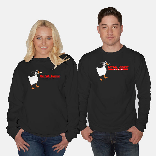 Metal Goose Solid-unisex crew neck sweatshirt-Zody