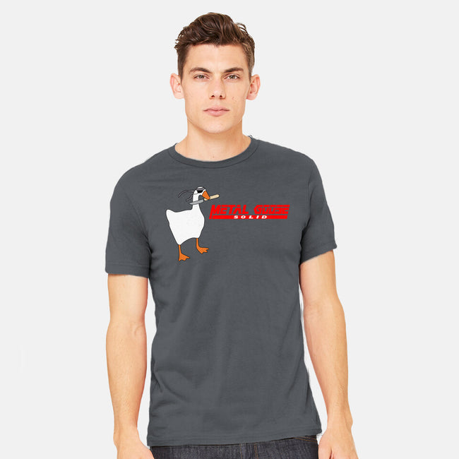 Metal Goose Solid-mens heavyweight tee-Zody
