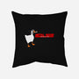 Metal Goose Solid-none removable cover w insert throw pillow-Zody