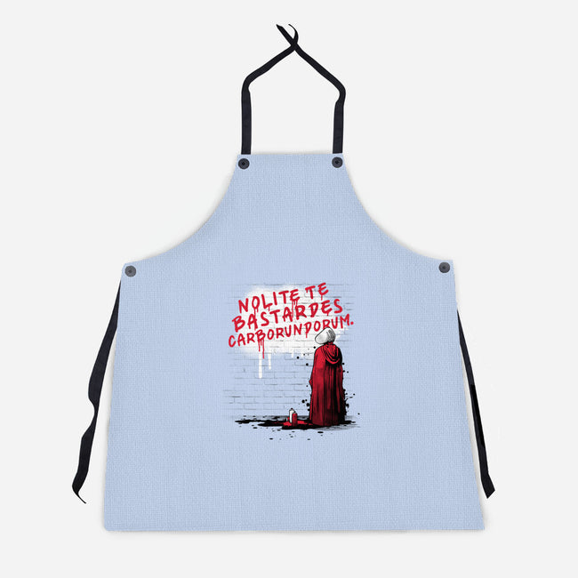Streetart Handmaid-unisex kitchen apron-NemiMakeit