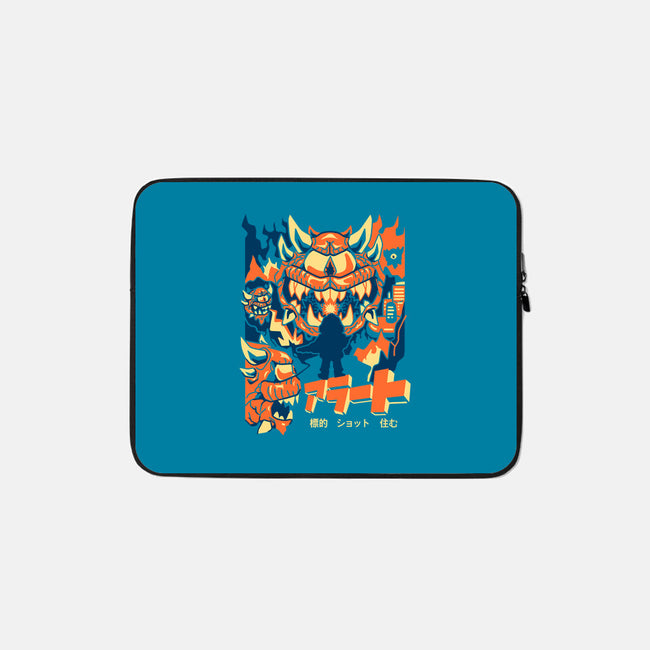 Surrounded-none zippered laptop sleeve-Sketchdemao