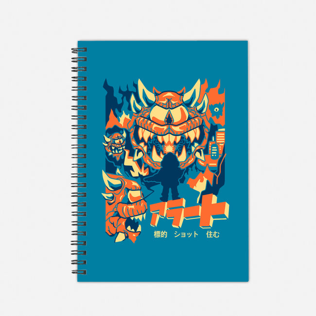 Surrounded-none dot grid notebook-Sketchdemao