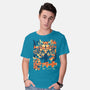 Surrounded-mens basic tee-Sketchdemao