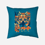 Surrounded-none removable cover throw pillow-Sketchdemao