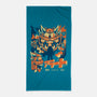 Surrounded-none beach towel-Sketchdemao