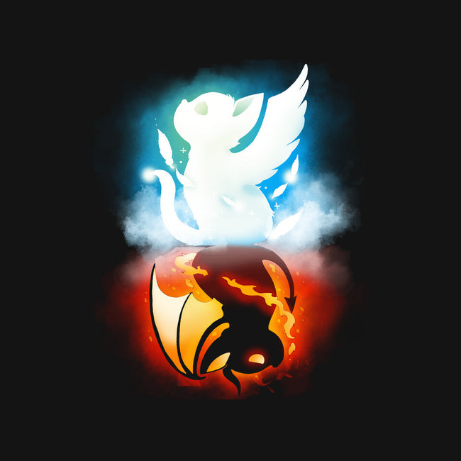 Stranger Cats-womens basic tee-Vallina84