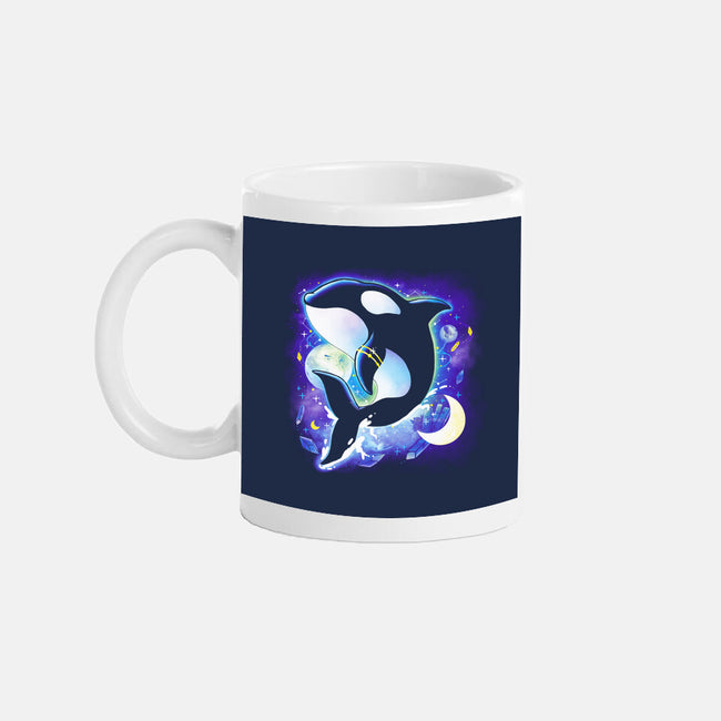 Cosmic Whale-none glossy mug-Vallina84