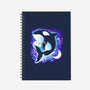 Cosmic Whale-none dot grid notebook-Vallina84