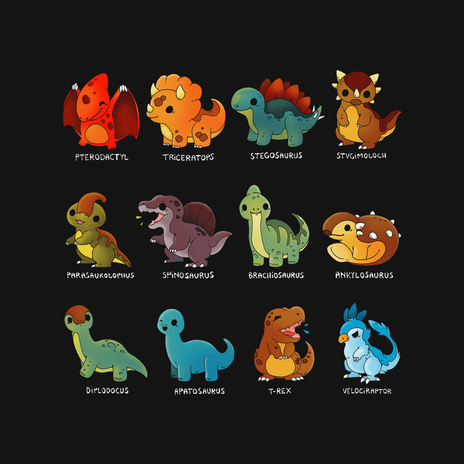 Dinosaurs-womens basic tee-Vallina84