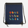 Dinosaurs-none drawstring bag-Vallina84