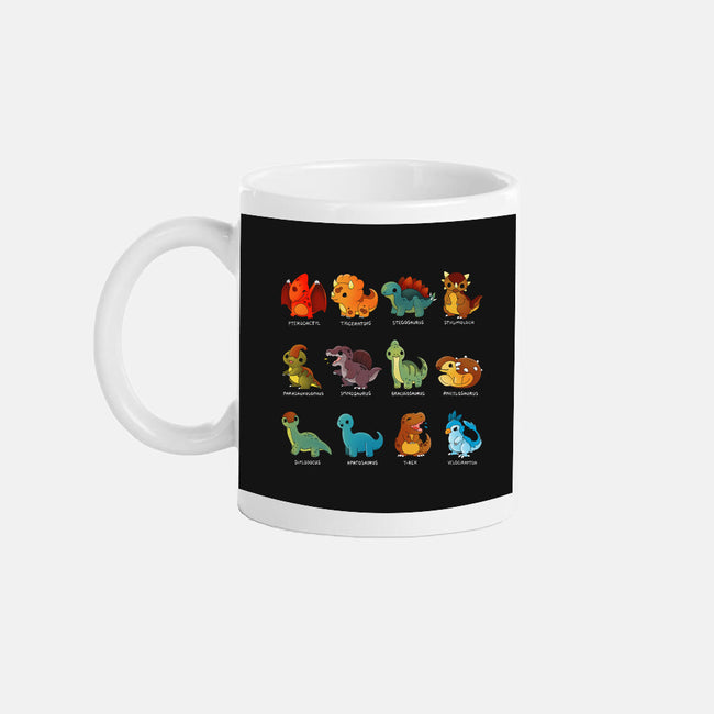 Dinosaurs-none glossy mug-Vallina84