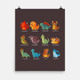 Dinosaurs-none matte poster-Vallina84