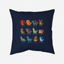 Dinosaurs-none removable cover w insert throw pillow-Vallina84