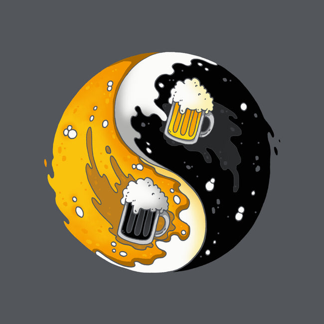 Yin Yang Beer-none removable cover w insert throw pillow-Vallina84