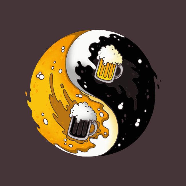 Yin Yang Beer-womens basic tee-Vallina84