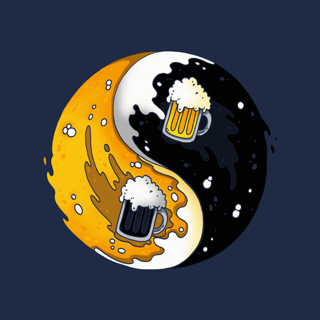 Yin Yang Beer-mens heavyweight tee-Vallina84