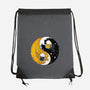 Yin Yang Beer-none drawstring bag-Vallina84