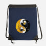 Yin Yang Beer-none drawstring bag-Vallina84