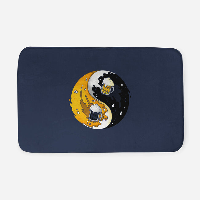 Yin Yang Beer-none memory foam bath mat-Vallina84