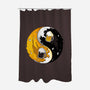 Yin Yang Beer-none polyester shower curtain-Vallina84