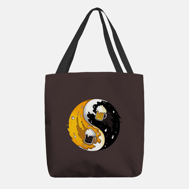 Yin Yang Beer-none basic tote-Vallina84