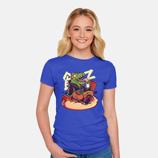Gyoza Lover-womens fitted tee-estudiofitas