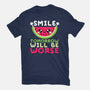 Watermelon Smile-mens basic tee-NemiMakeit