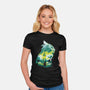 Beyond The Horizon-womens fitted tee-RamenBoy