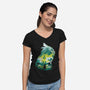Beyond The Horizon-womens v-neck tee-RamenBoy