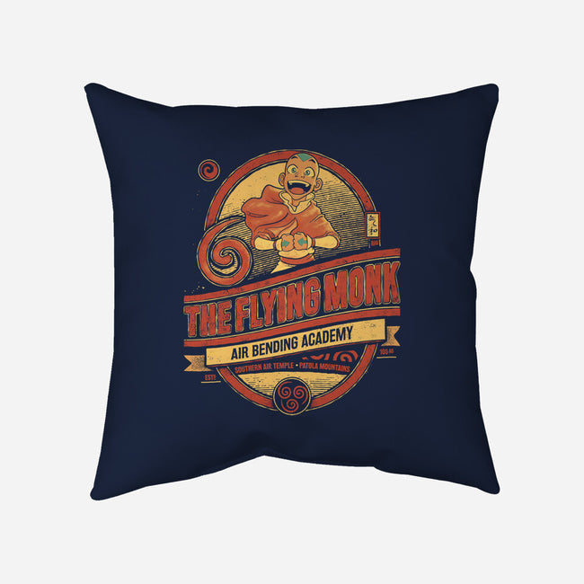 The Flying Monk-none removable cover throw pillow-teesgeex