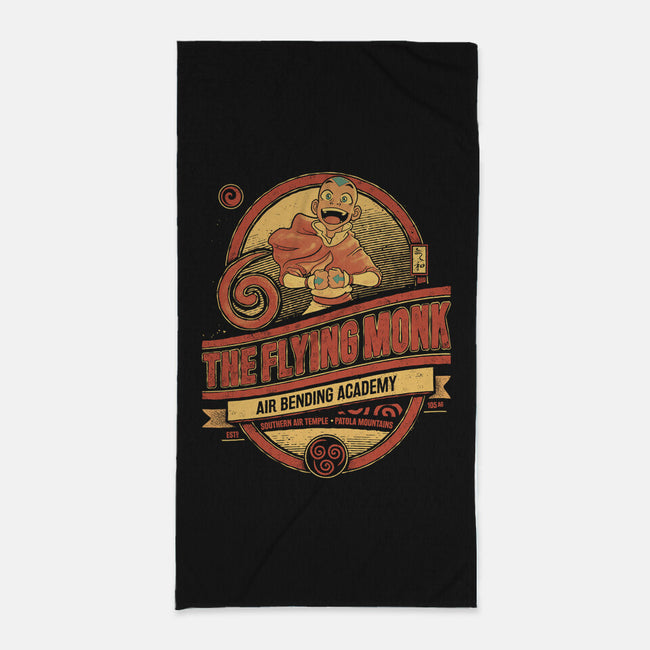 The Flying Monk-none beach towel-teesgeex