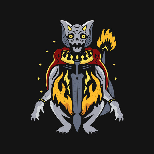 Catacombs Fire Dog-mens premium tee-Logozaste