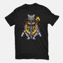 Catacombs Fire Dog-unisex basic tee-Logozaste