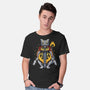 Catacombs Fire Dog-mens basic tee-Logozaste