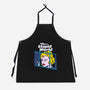 Stupid World-unisex kitchen apron-rocketman_art